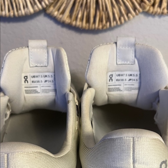 On Running White Sneakers with Black Details - Picture 9 of 12